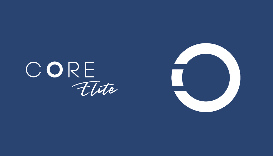 The Core Elite membership card in navy